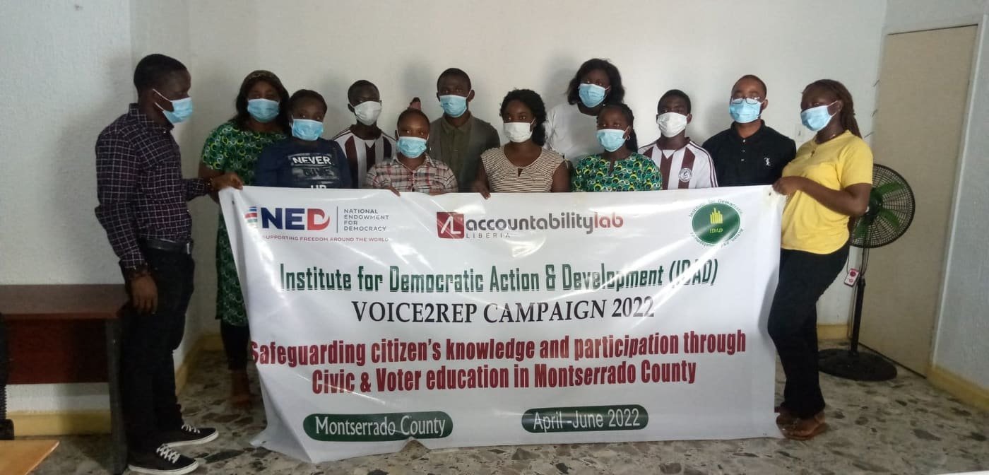 IDAD rollout a Voice2Rep campaign to educate Citizens on participatory democracy and electoral processes. 